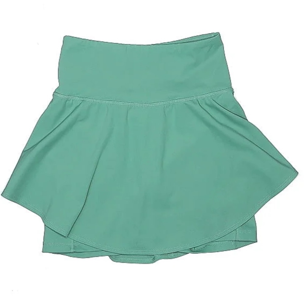 Womens Old Navy Active Powersoft High-Rise Tennis Skirt, Green, Size XL